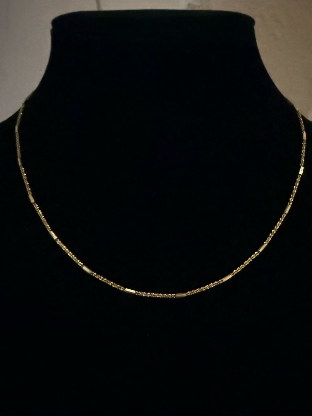 Vintage 585 milor Italy (14k) yellow Gold Necklace 4g